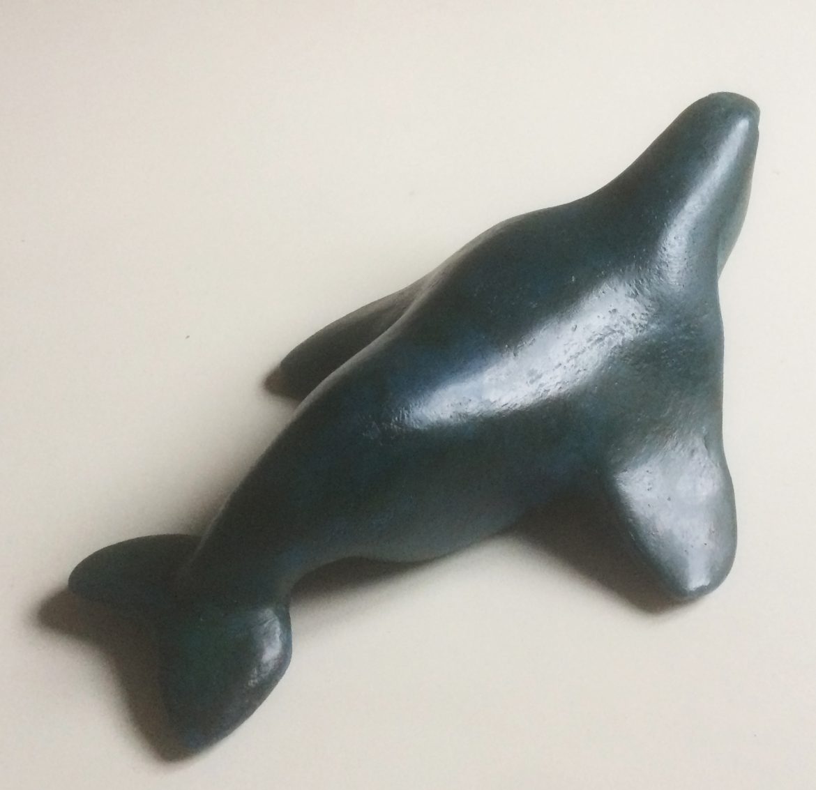sculture - foca verde